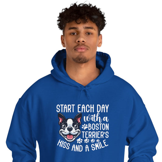 Bullwinkle - Sudadera unisex con capucha para los amantes del Boston Terrier