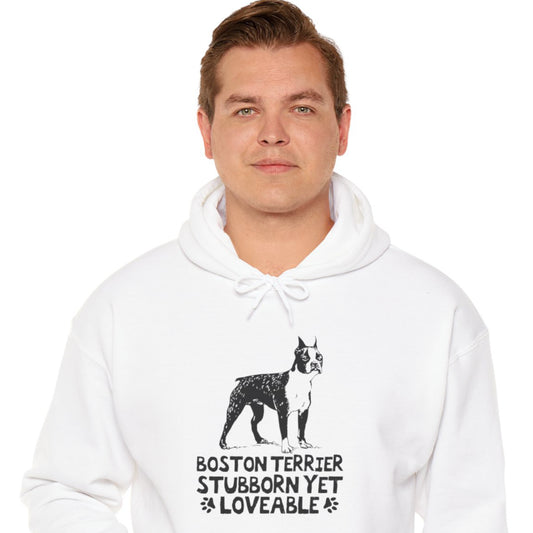 Harlequin - Unisex Hoodie for Boston Terrier lovers