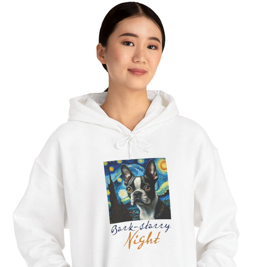 Bullet - Sudadera unisex con capucha para los amantes del Boston Terrier