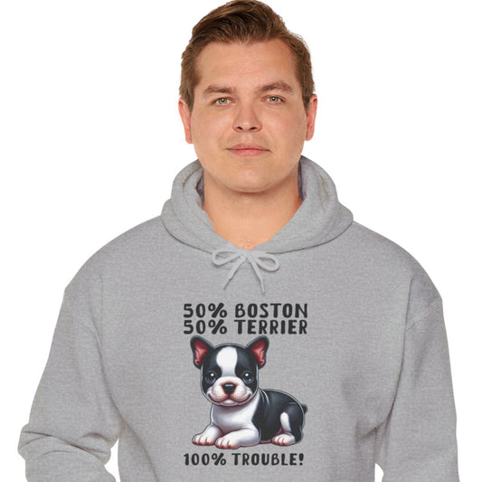 Celtic - Sudadera unisex con capucha para los amantes del Boston Terrier