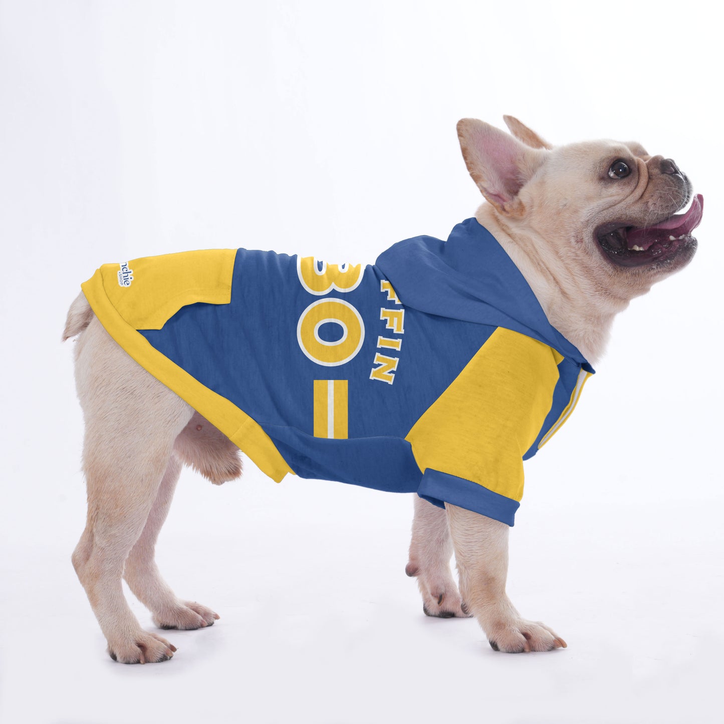 Customizable French Bulldog Hoodies with Your Pet’s Name & Number | Frenchie Shop Original