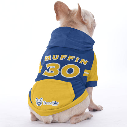 Customizable French Bulldog Hoodies with Your Pet’s Name & Number | Frenchie Shop Original