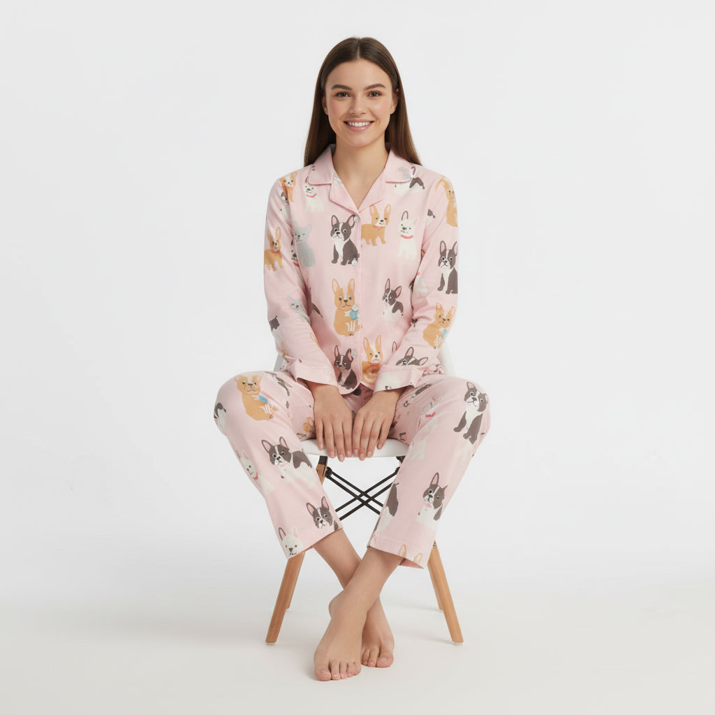 Bowie - Matching Pajama Set for Frenchie Lovers