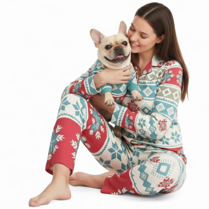 Christmas - Matching Pajama Set for Frenchie Lovers