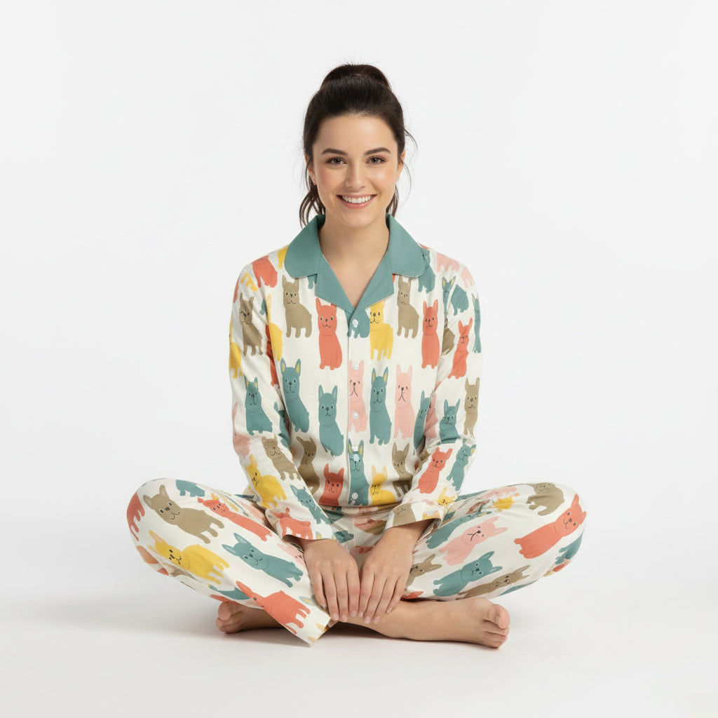 Ghost - Frenchie Pajama