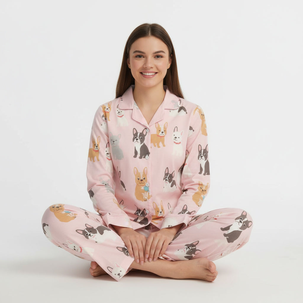 Bowie - Matching Pajama Set for Frenchie Lovers