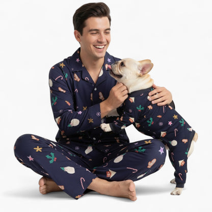 Chrismas - Matching Pajama Set for Frenchie Lovers
