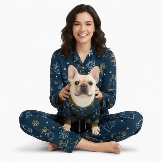 Echo - Matching Pajama Set for Frenchie Lovers