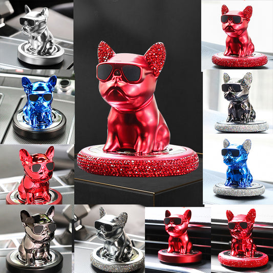 Innovative-French-Bulldog-Metal-Shake-Head-Purifier – Infuse-Fragrance-Seamlessly-Frenchie.shop