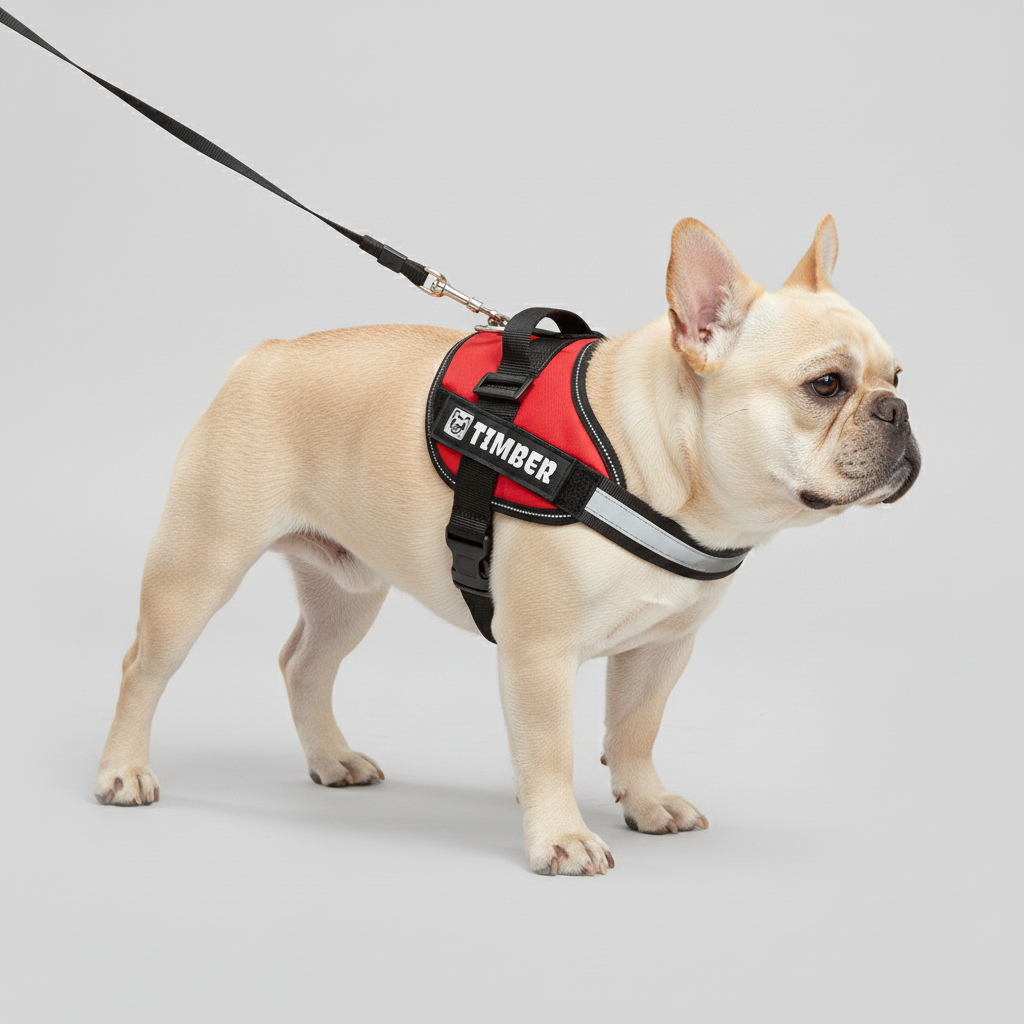 Henry - Personalized French Bulldog Harness