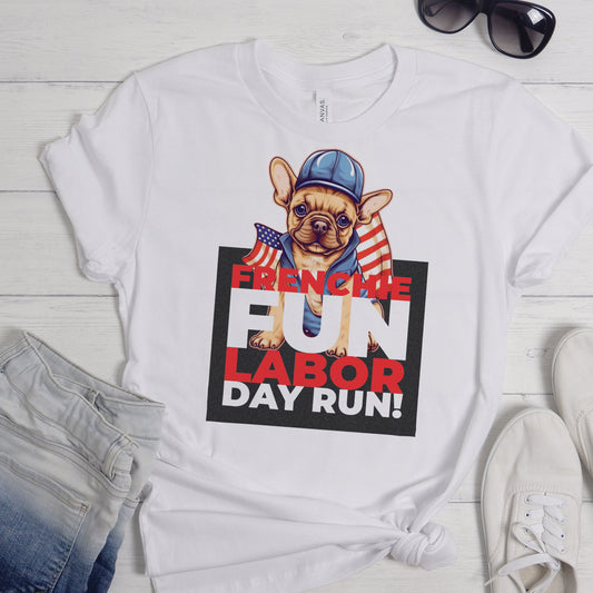 Adorable Bulldog Holiday Tee - Unisex T-Shirt