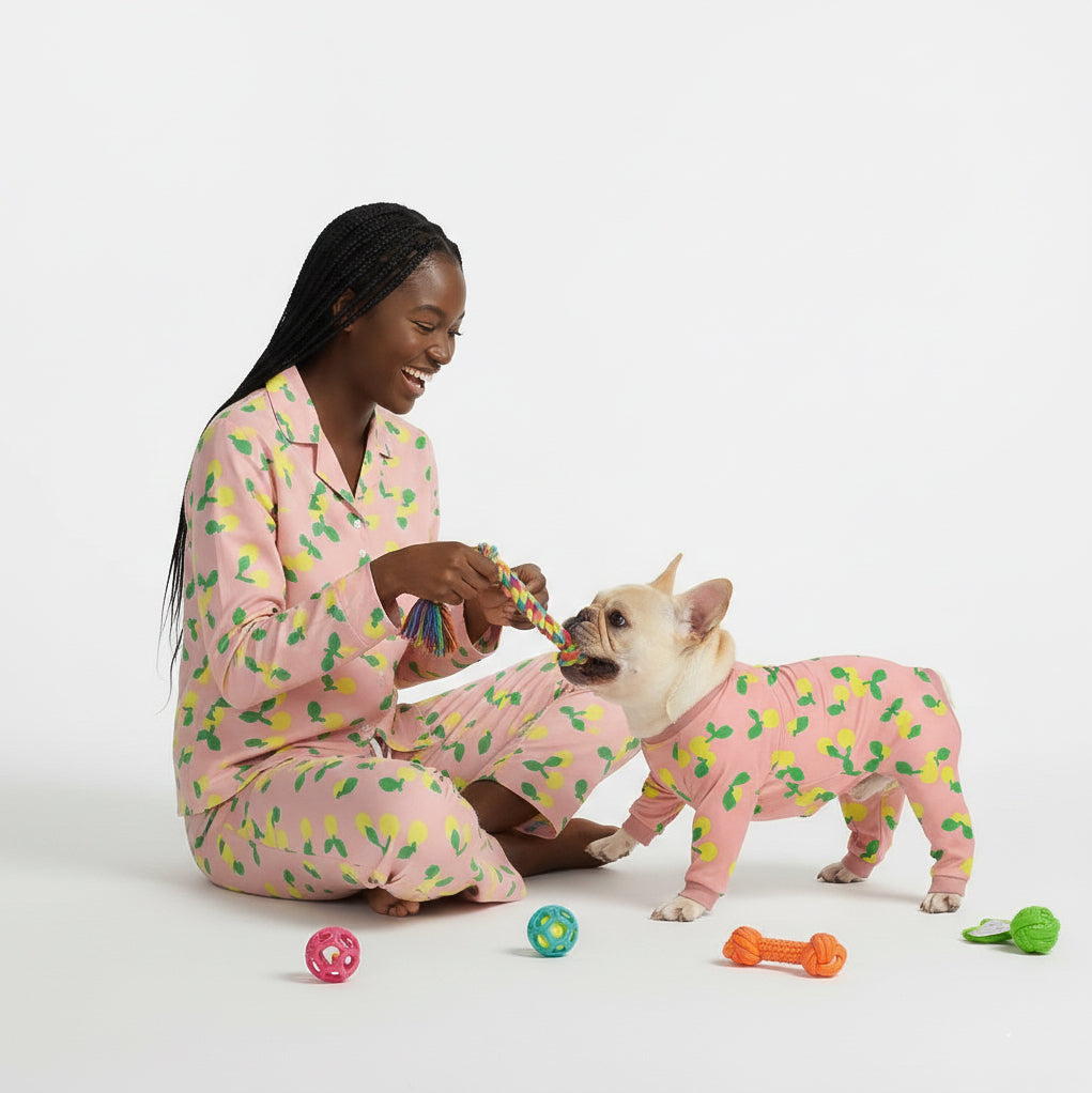 Luna - Matching Pajama Set for Frenchie Lovers