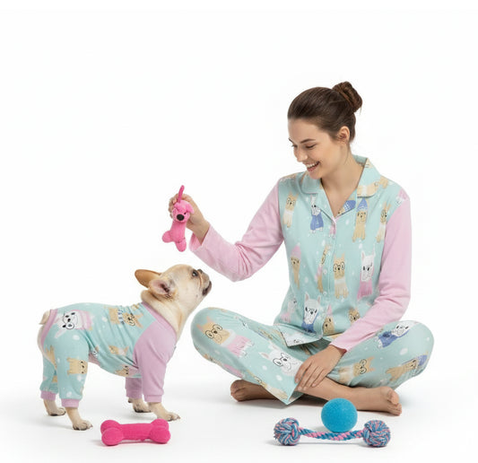 Harely - Matching Pajama Set for Frenchie Lovers