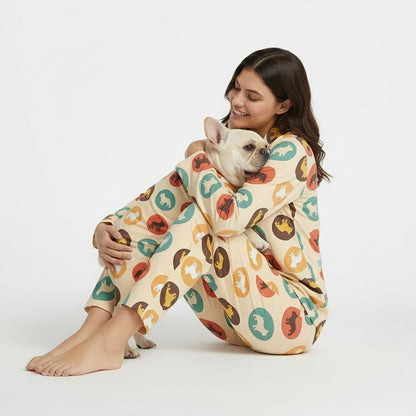 Moly - Matching Pajama Set for Frenchie Lovers