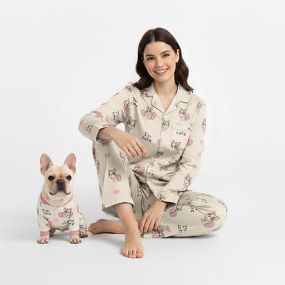 Roxy - Matching Pajama Set for Frenchie Lovers