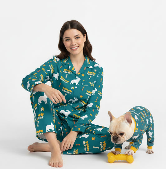 Shadow - Matching Pajama Set for Frenchie Lovers