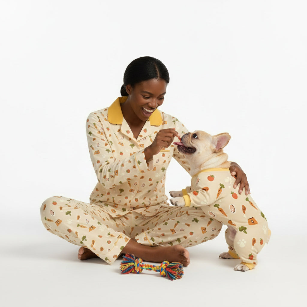 Zoey - Matching Pajama Set for Frenchie Lovers