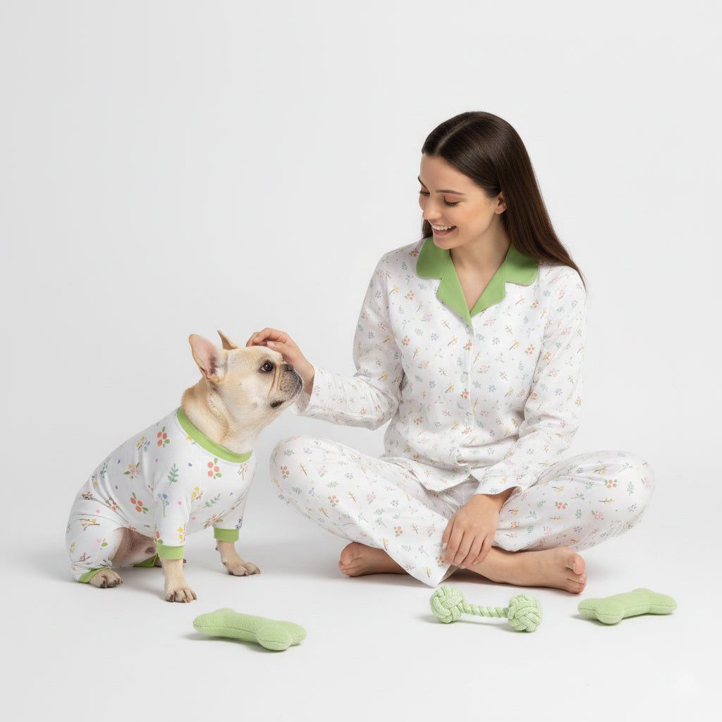 Aspen - Matching Pajama Set for Frenchie Lovers