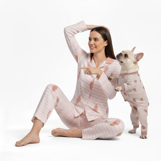 Nika - Matching Pajama Set for Frenchie Lovers
