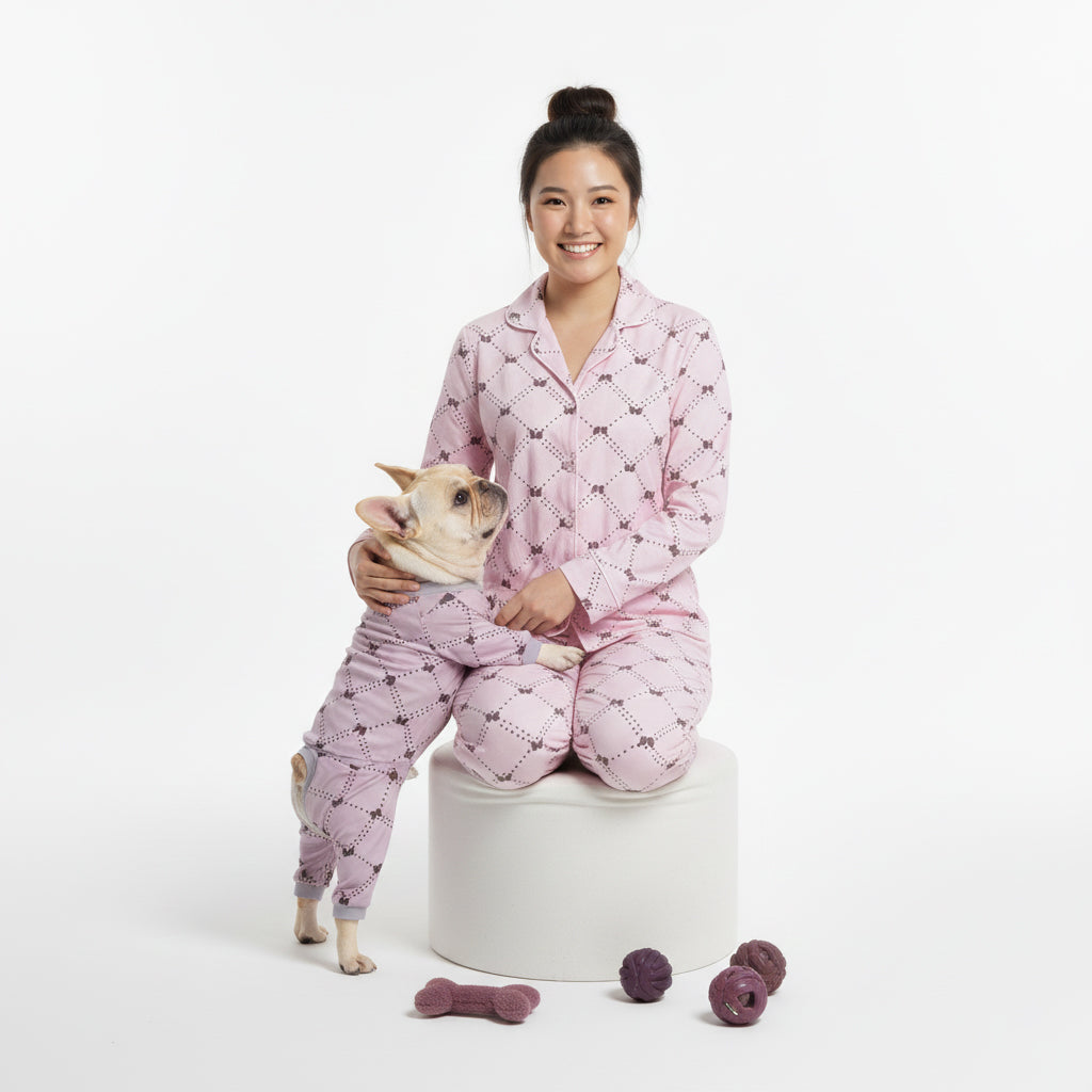 Quinn - Matching Pajama Set for Frenchie Lovers