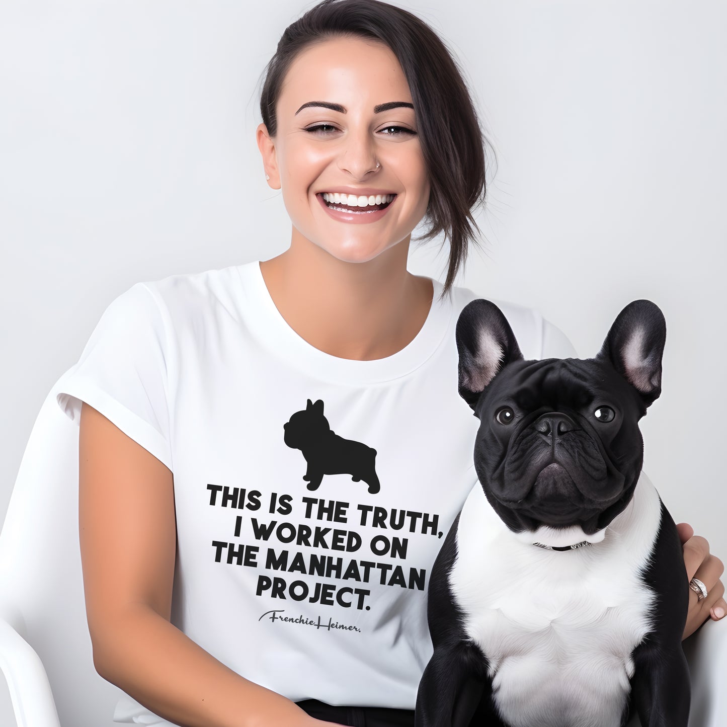 A Frenchie's Role in History - Unisex T-Shirt