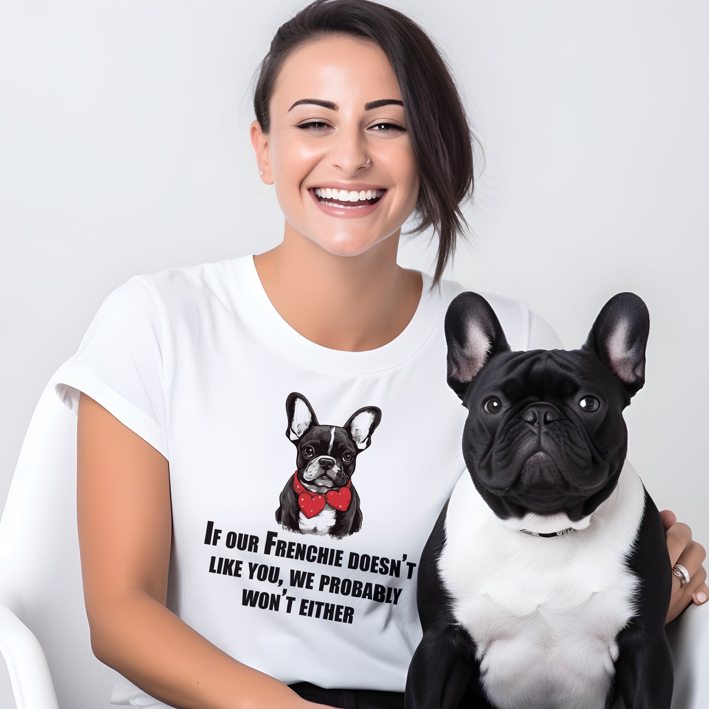Comfy Tee for Frenchie Lovers - Unisex T-Shirt