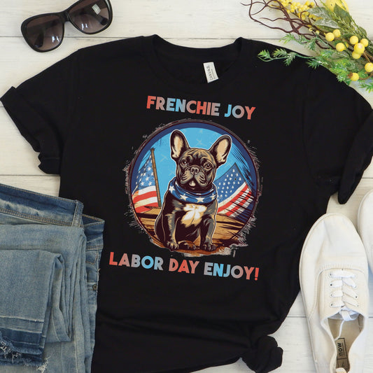 Lively Labor Day Bulldog Tee - Unisex T-Shirt