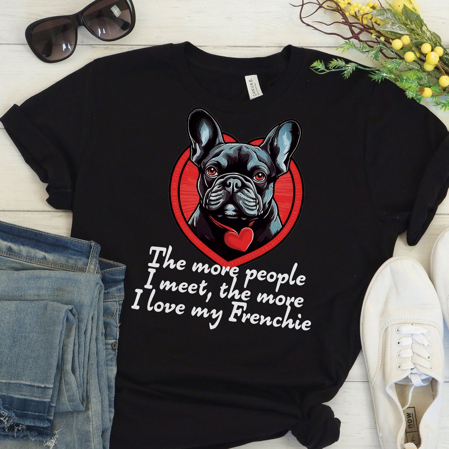 Frenchie's Best Friend - Unisex T-Shirt