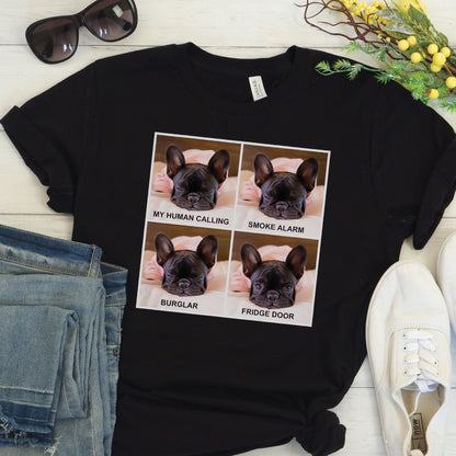 Cute French Bulldog - Unisex T-Shirt