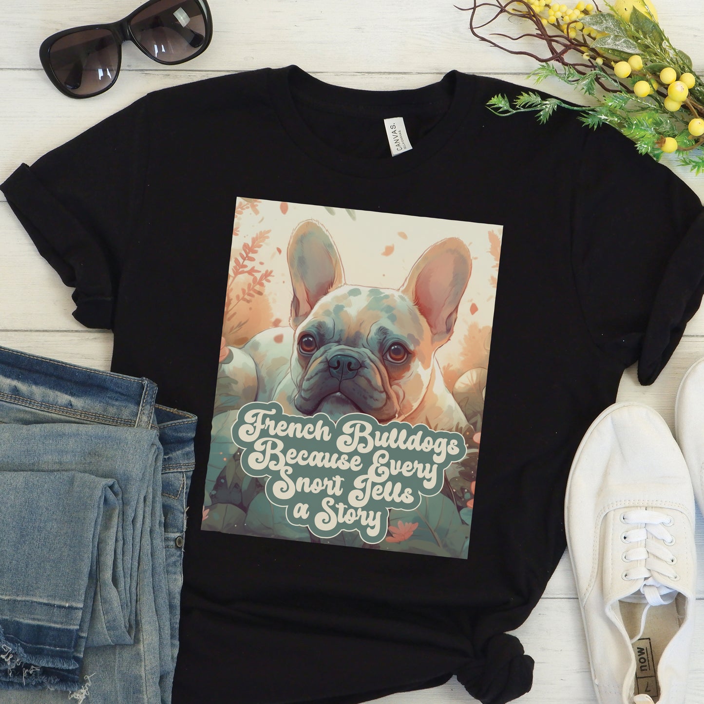 French Bulldog's snort - Unisex T-Shirt