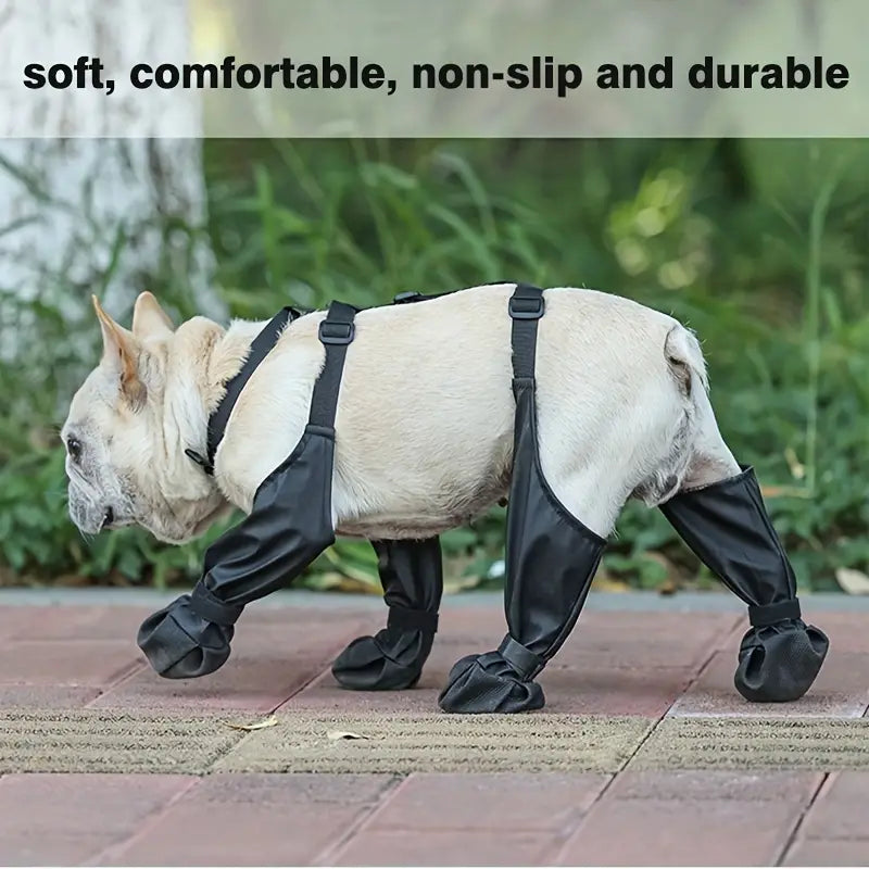 pawguard rainproof dog shoes