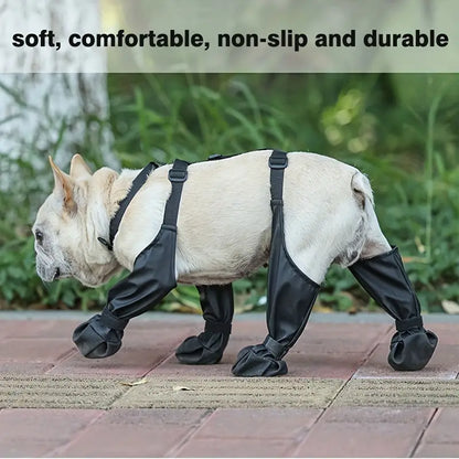 pawguard rainproof dog shoes