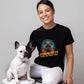 Spooky Frenchie Allure - Unisex T-Shirt