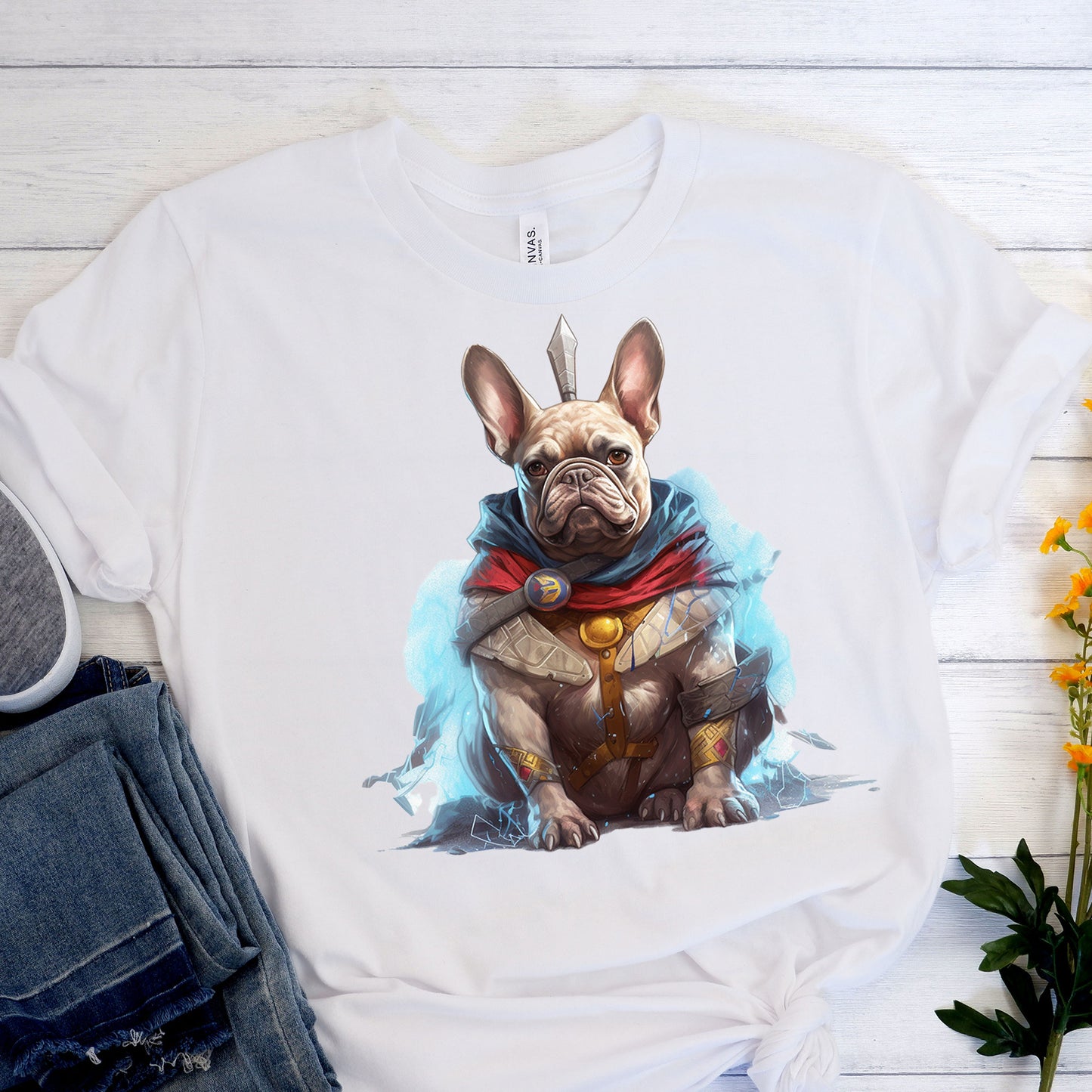 Unisex Frenchie Appreciation T-Shirt - Casual Wear for Dog Enthusiasts