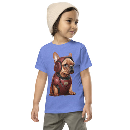 Kid's Frenchie T-Shirt - Tech-Savvy Canine Apparel