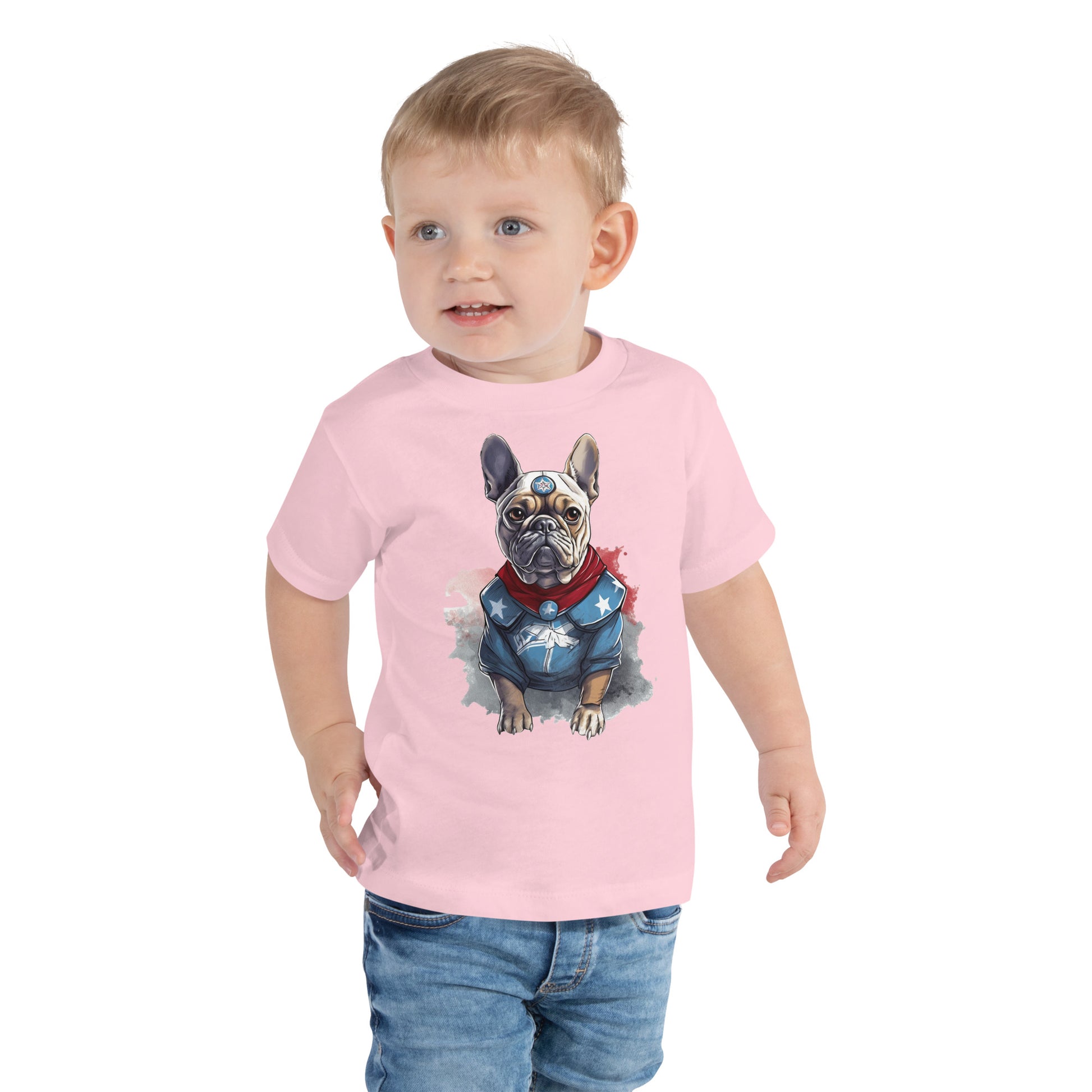 Adorable Kids' Frenchie T-Shirt: Trendy and Stylish for Little Fashionistas