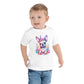 Unicorn Frenchie Toddler Staple Tee - Magical and Comfortable Choice for Little Fantasy Lovers