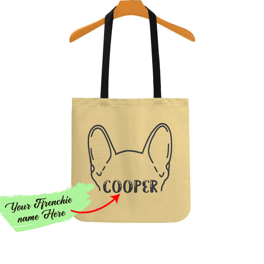 Cutome Tote Bag with Frenchie Name