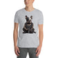 Frenchie Fever Short-Sleeve Unisex T-Shirt - Your Perfect Pick for Canine Couture