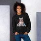 Cuddly Frenchie Unisex Sweatshirt - Ideal Fashion Statement &amp; Gift for Dog Lovers