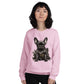Frenchie Love Unisex Sweatshirt - Trendsetting & Perfect for Dog Enthusiasts