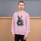 Adorable Frenchie-Themed Unisex Sweatshirt - Perfect for Pet Lovers and Fashion Enthusiasts