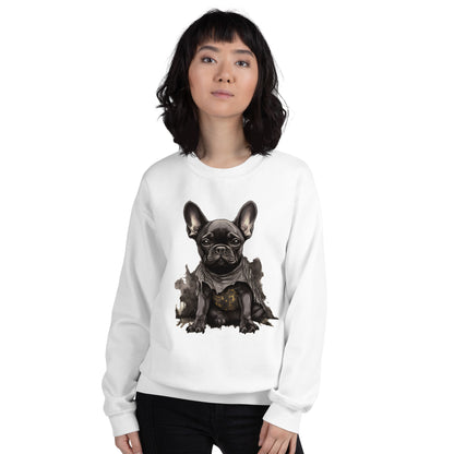 Frenchie Love Unisex Sweatshirt - Trendsetting & Perfect for Dog Enthusiasts