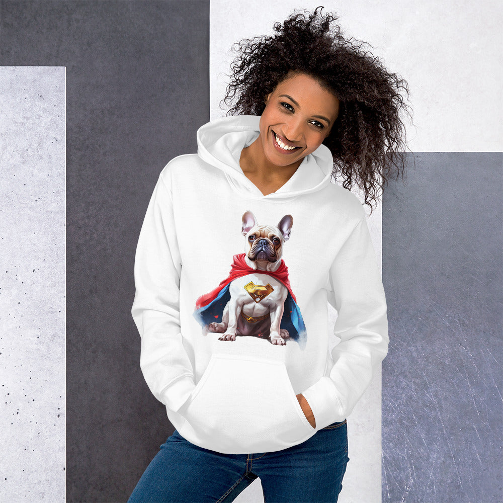 Unisex Frenchie Love Hoodie - A Trendy Must-Have for Dog Enthusiasts