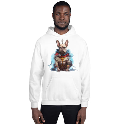 Cozy Frenchie Unisex Hoodie - Perfect for Dog Enthusiasts