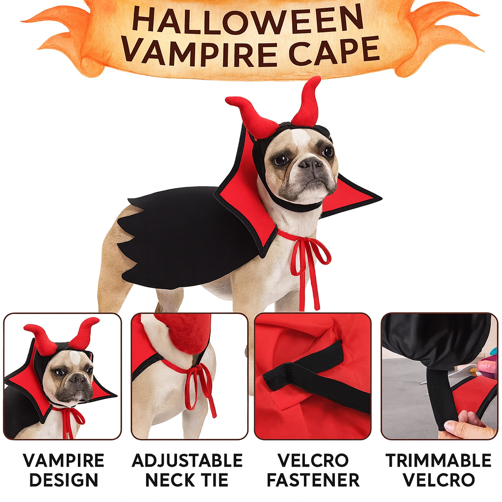 vampire costume for dog