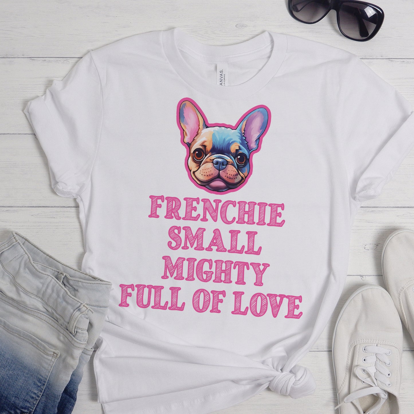 beautiful Frenchie - Unisex T-Shirt