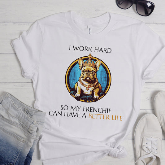 Regal Frenchie Majesty Tee - Unisex T-Shirt