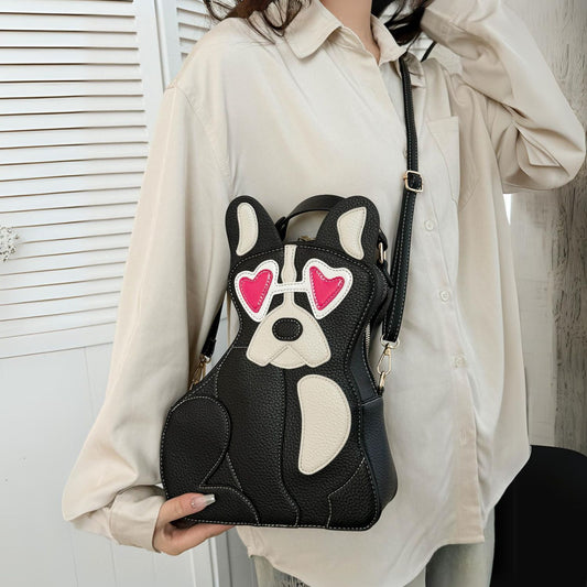 www.frenchie.shop-French-Bulldog-shaped-Crossbody-Bag-for-Women-black