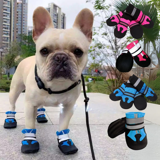 www.frenchie.shop-PawLuxe-French-Bulldog-Waterproof -Shoes 